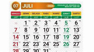 Bulan Juli Bulan Apa Dalam Islam 2024