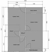 Rumah Minimalis 7X9 2 Kamar